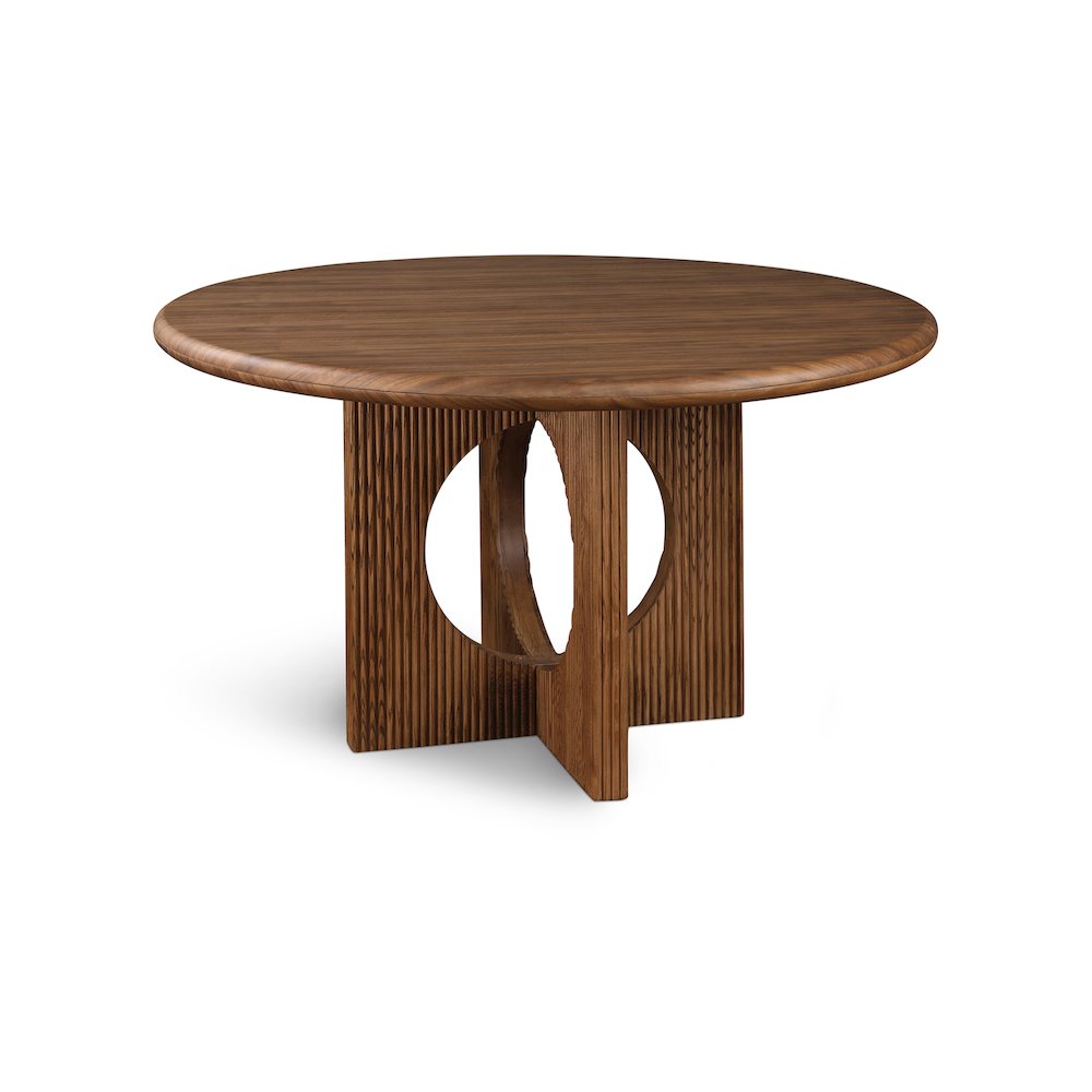 Rivas Walnut Dining Table. Picture 1