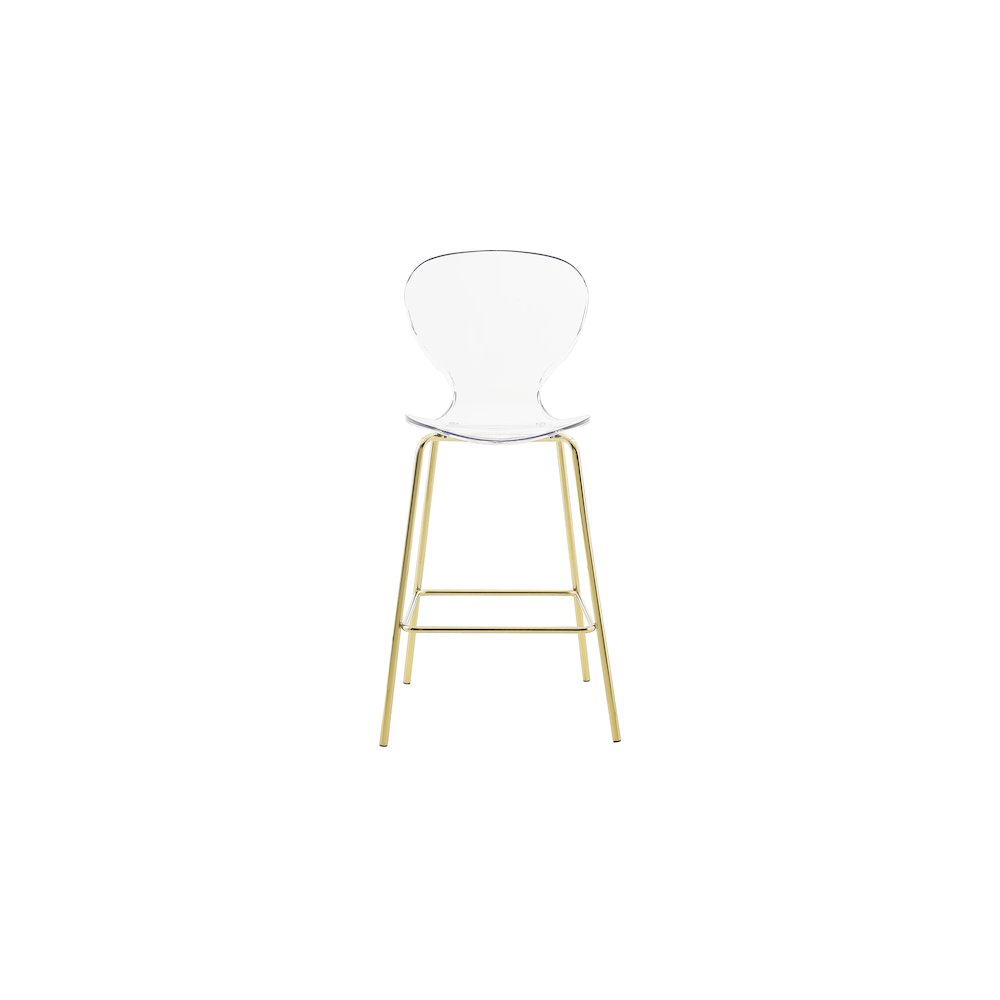 Clarion Gold Metal Stool, Set of 2. Picture 4