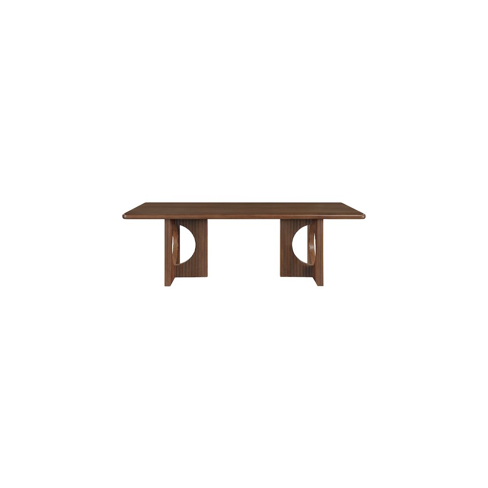 Rivas Walnut Dining Table. Picture 2