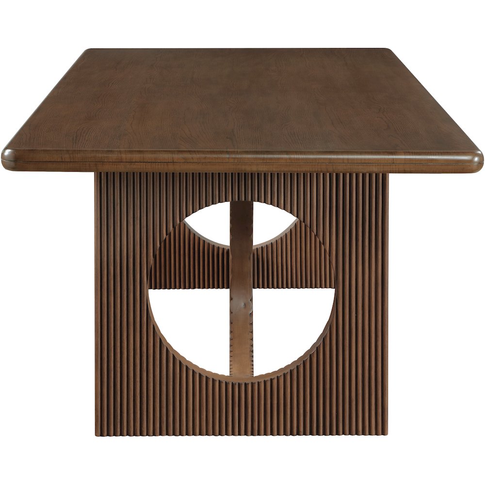 Rivas Walnut Dining Table. Picture 3