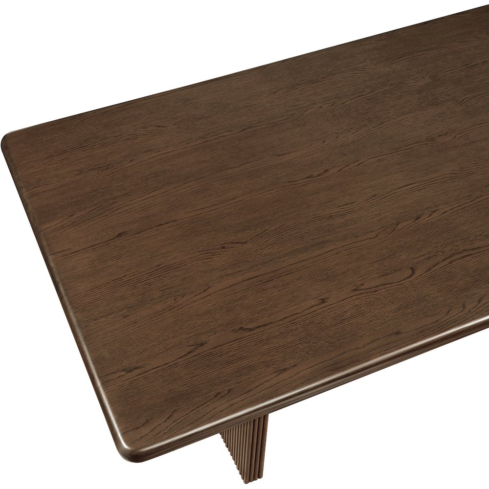 Rivas Walnut Dining Table. Picture 5