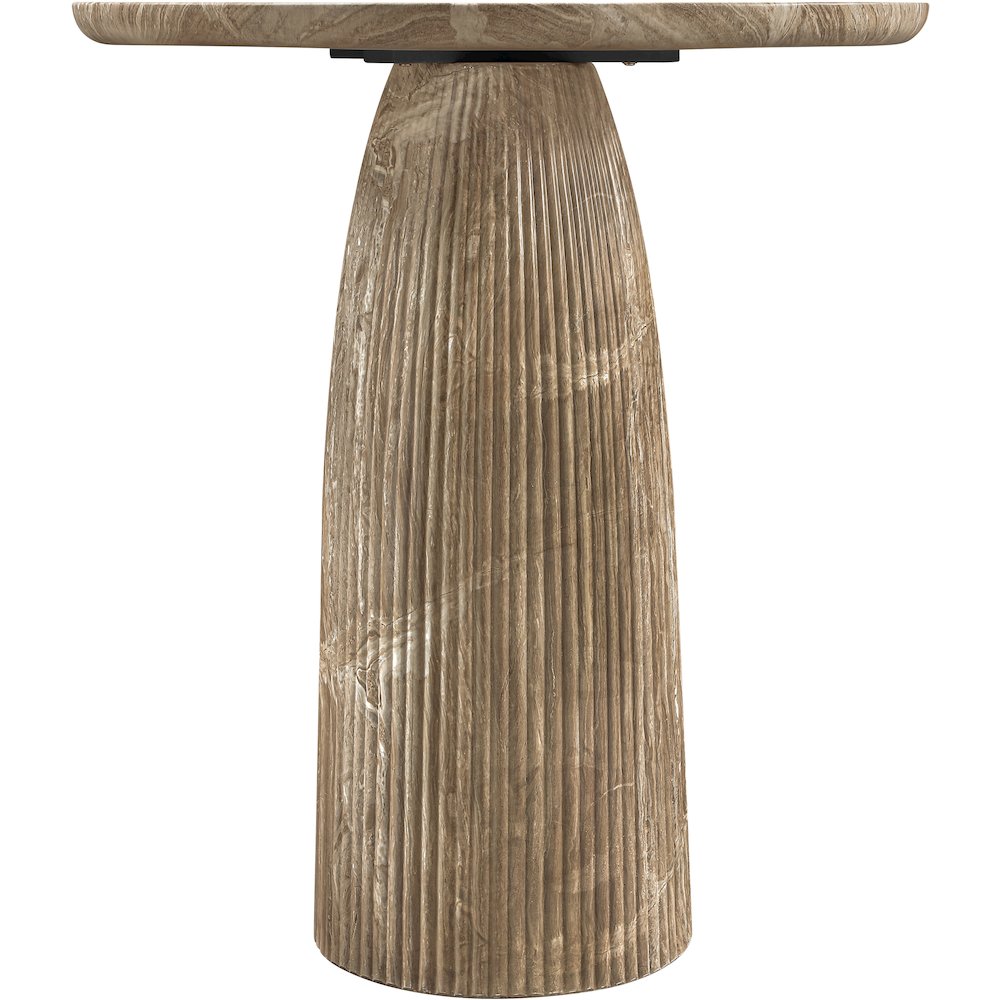 Venosa Beige Concrete Indoor/Outdoor Bar Table. Picture 3