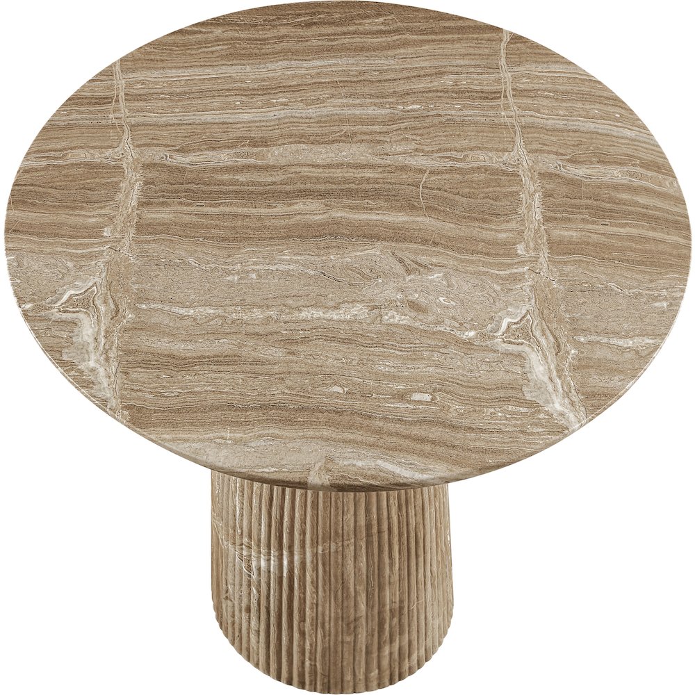 Venosa Beige Concrete Indoor/Outdoor Bar Table. Picture 4