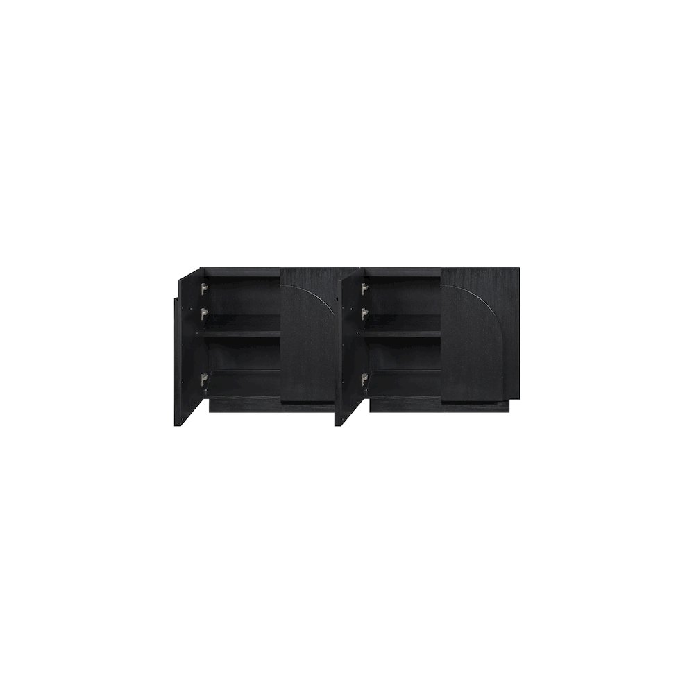 Navona Black Sideboard/Buffet. Picture 3