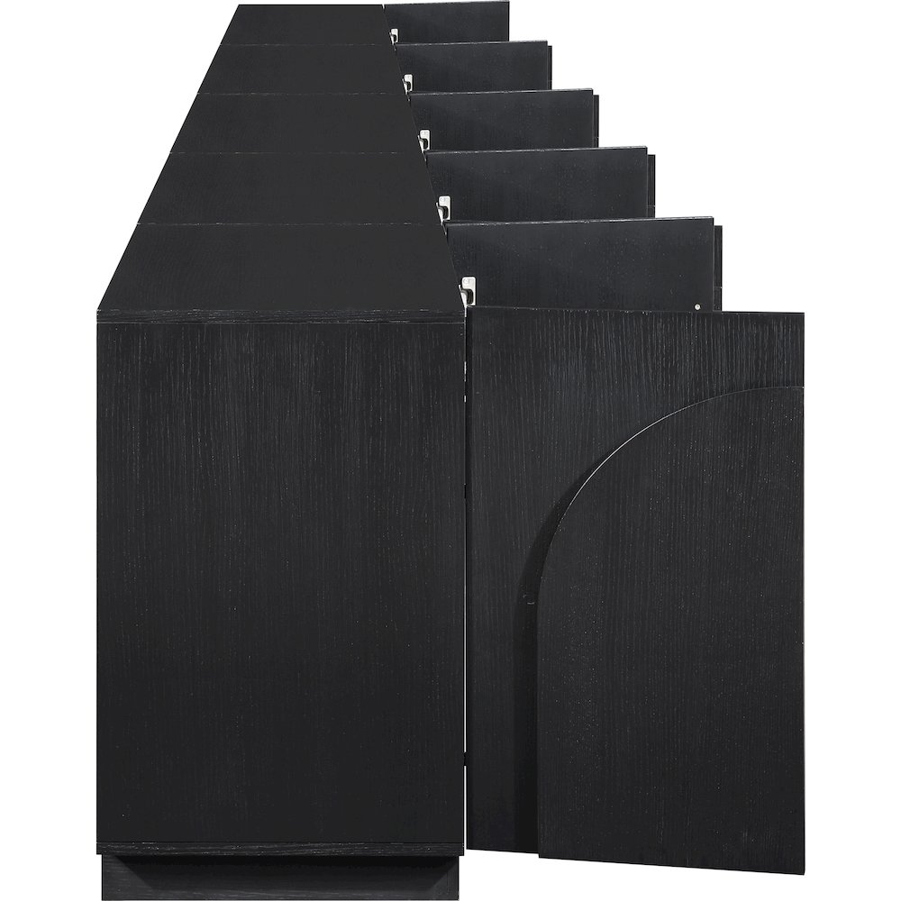 Navona Black Sideboard/Buffet. Picture 6