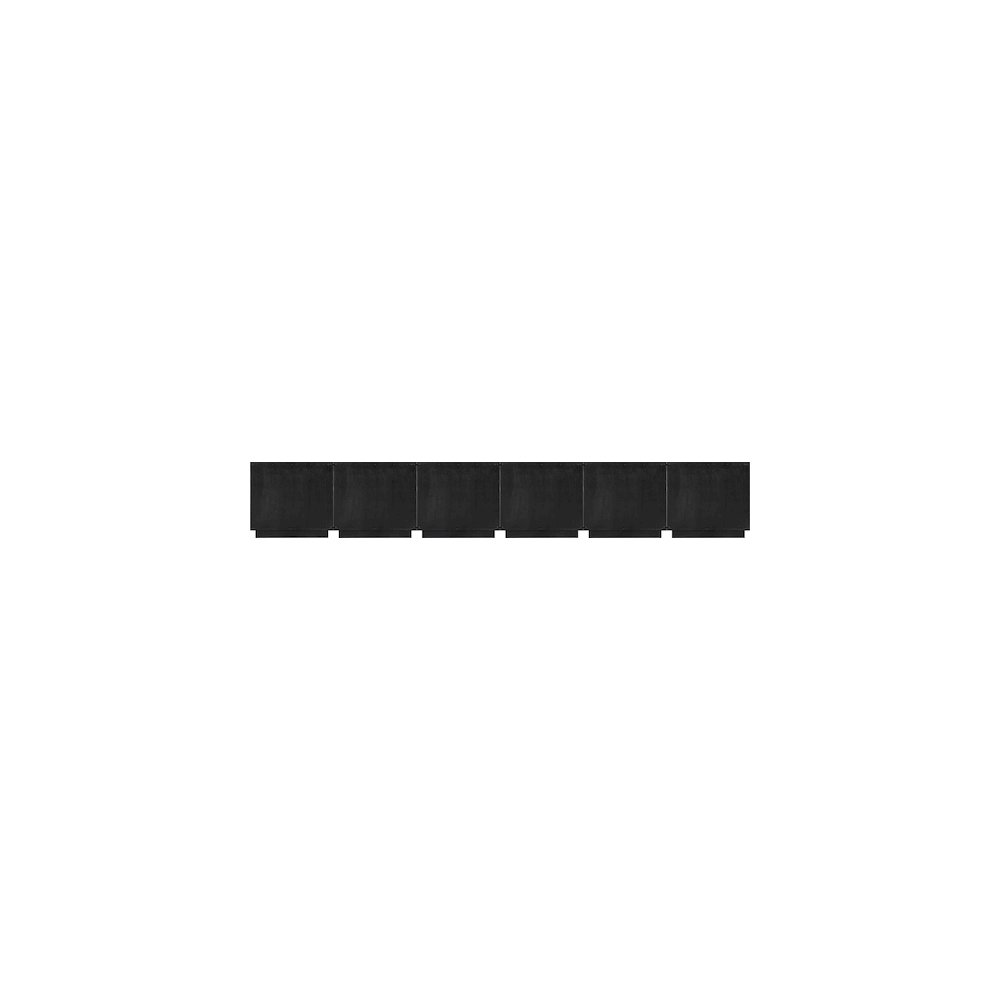 Navona Black Sideboard/Buffet. Picture 4