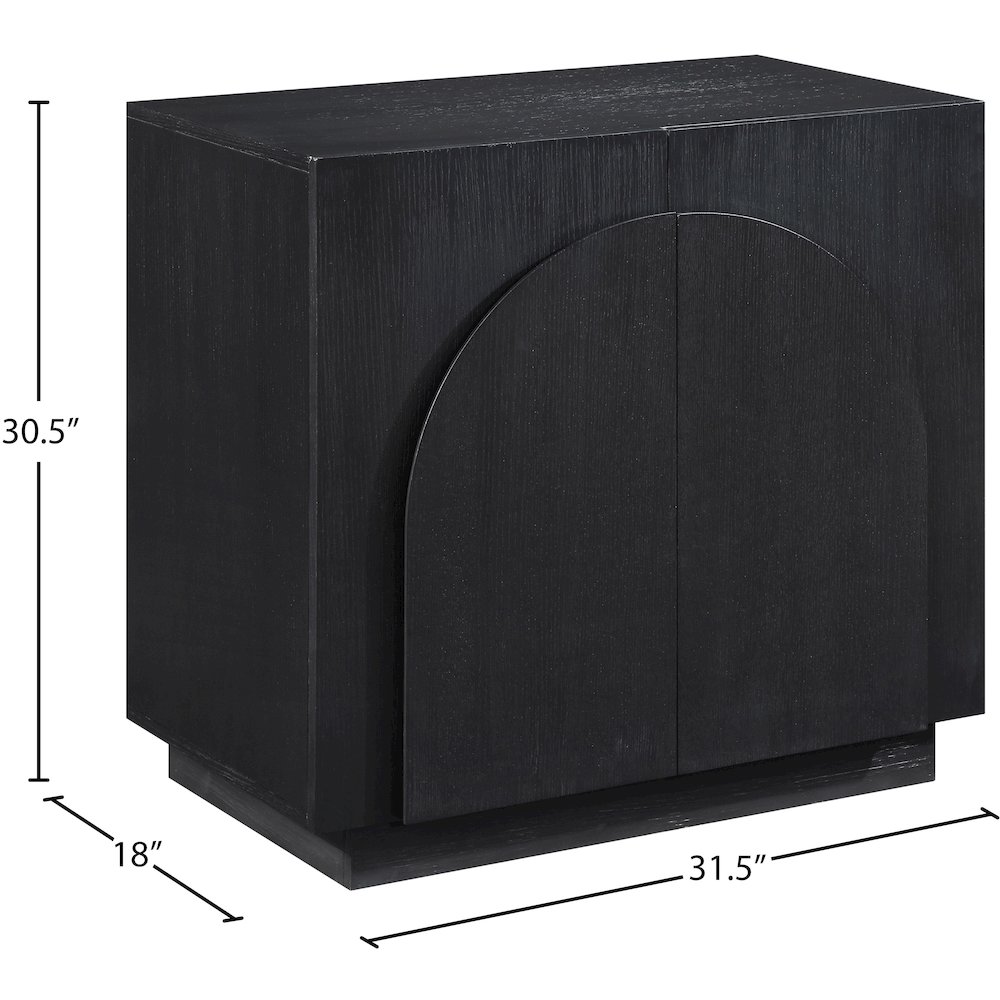 Navona Black Sideboard/Buffet. Picture 9