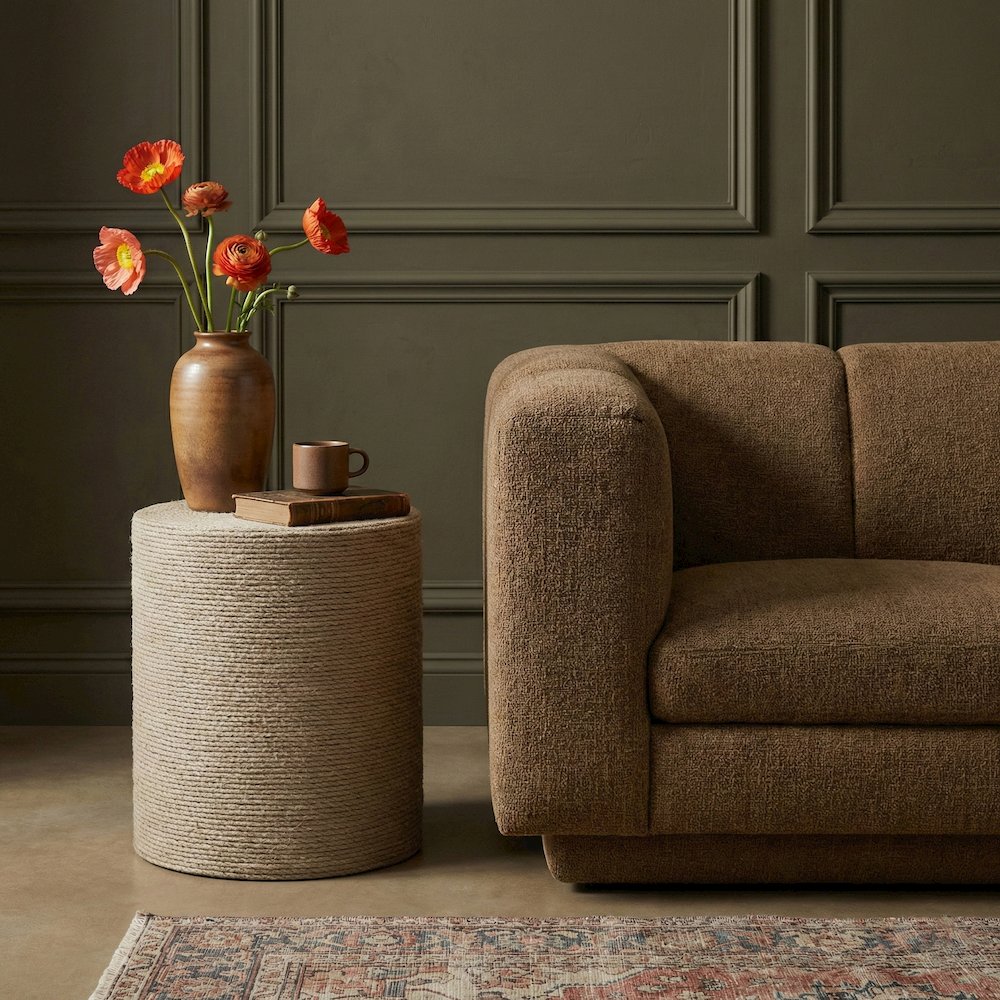 Meadow Natural Jute End Table. Picture 2