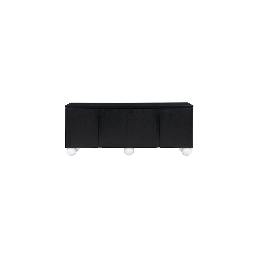 Cardiff Black Sideboard/Buffet. Picture 2