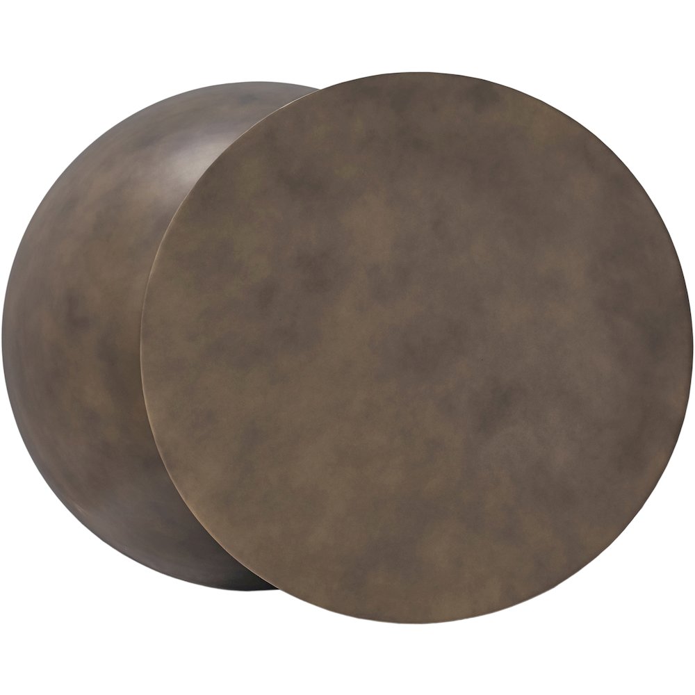 Boulder Gold Iron Coffee Table. Picture 5