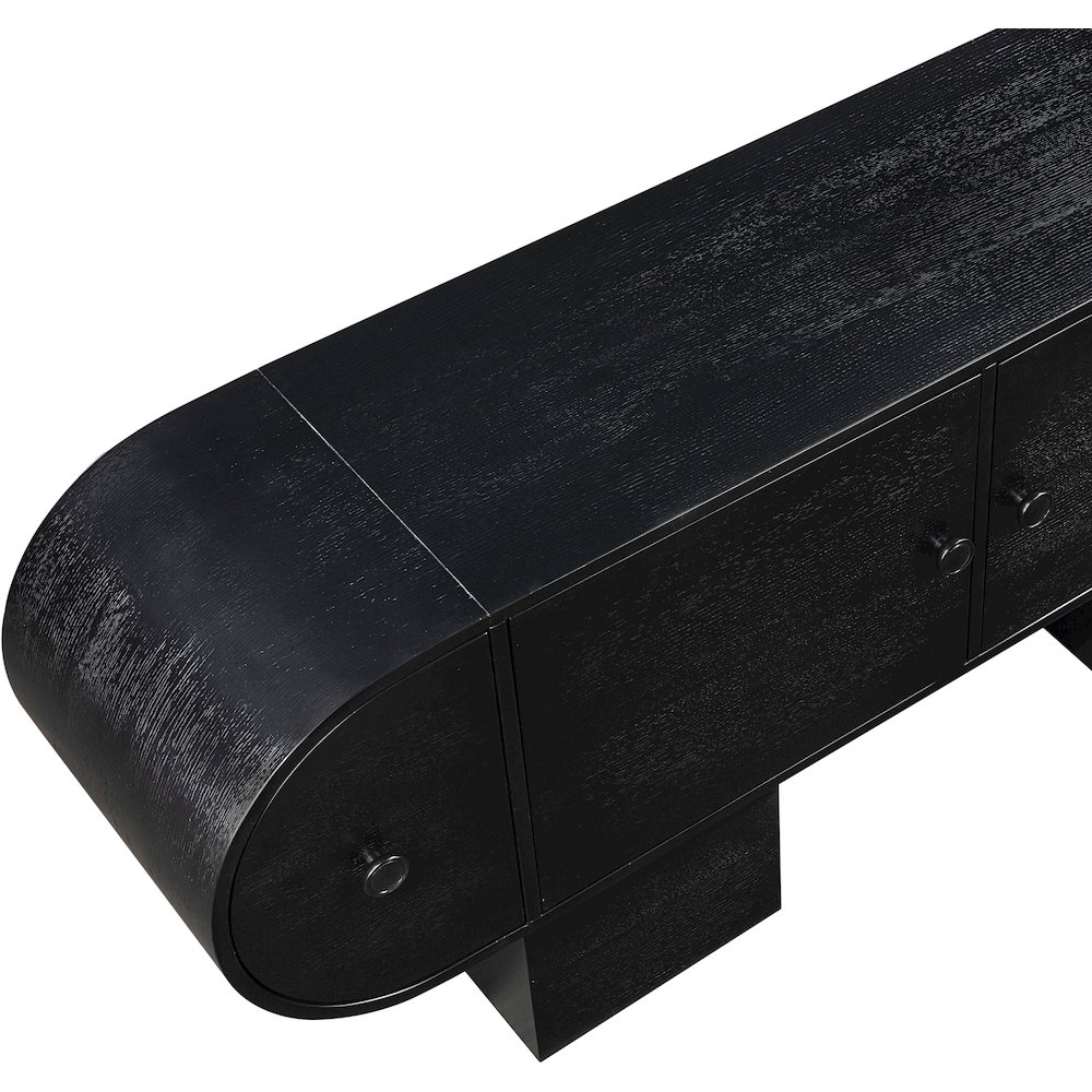 Harlow Black Sideboard/Buffet. Picture 8