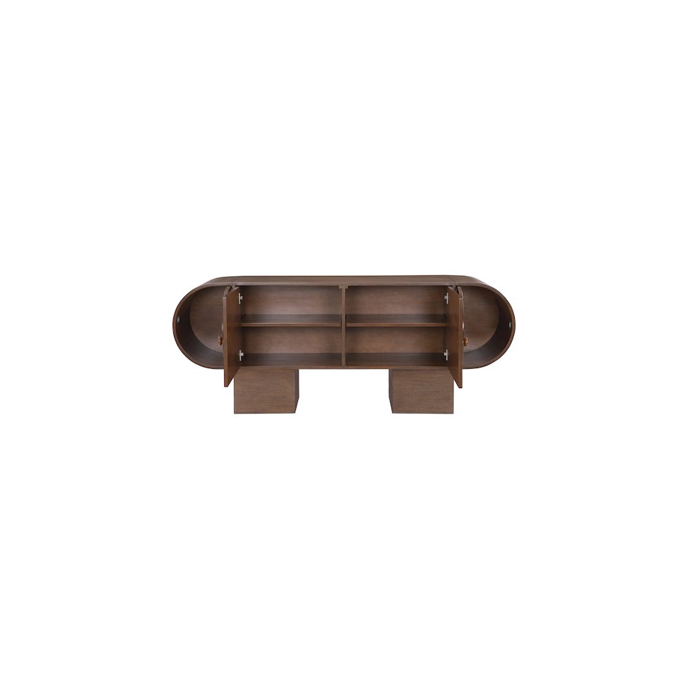Harlow Brown Sideboard/Buffet. Picture 4