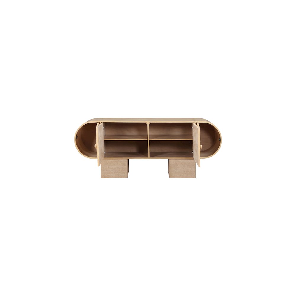 Harlow Natural Sideboard/Buffet. Picture 4