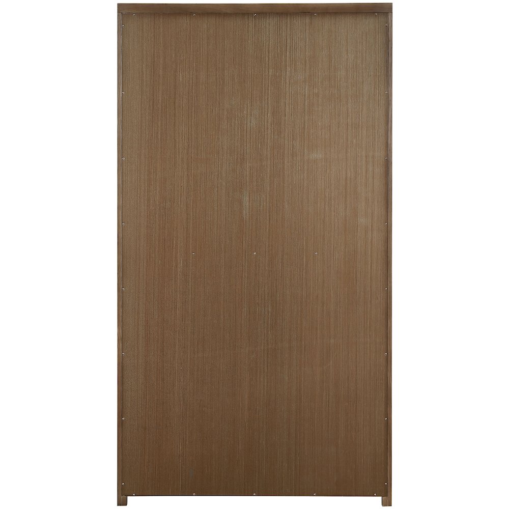 Vana Brown Solid Wood Storage Cabinet. Picture 5