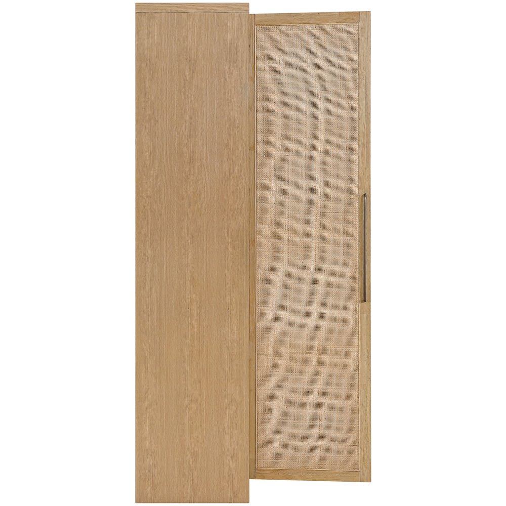 Vana Natural Solid Wood Storage Cabinet. Picture 7