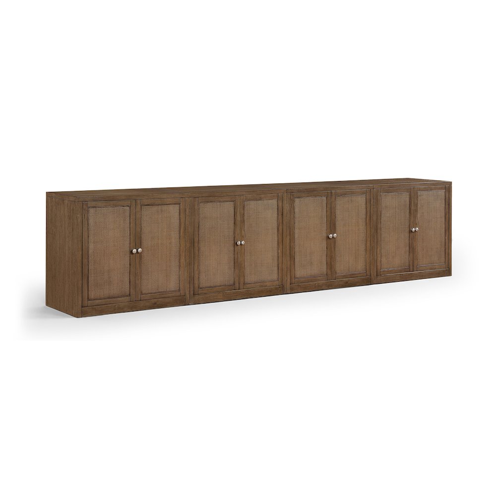 Vero Brown Solid Wood And Oak Veneer 4pc. Sideboard/Buffet. Picture 1