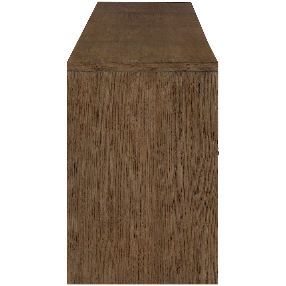 Vero Brown Solid Wood And Oak Veneer 4pc. Sideboard/Buffet. Picture 4