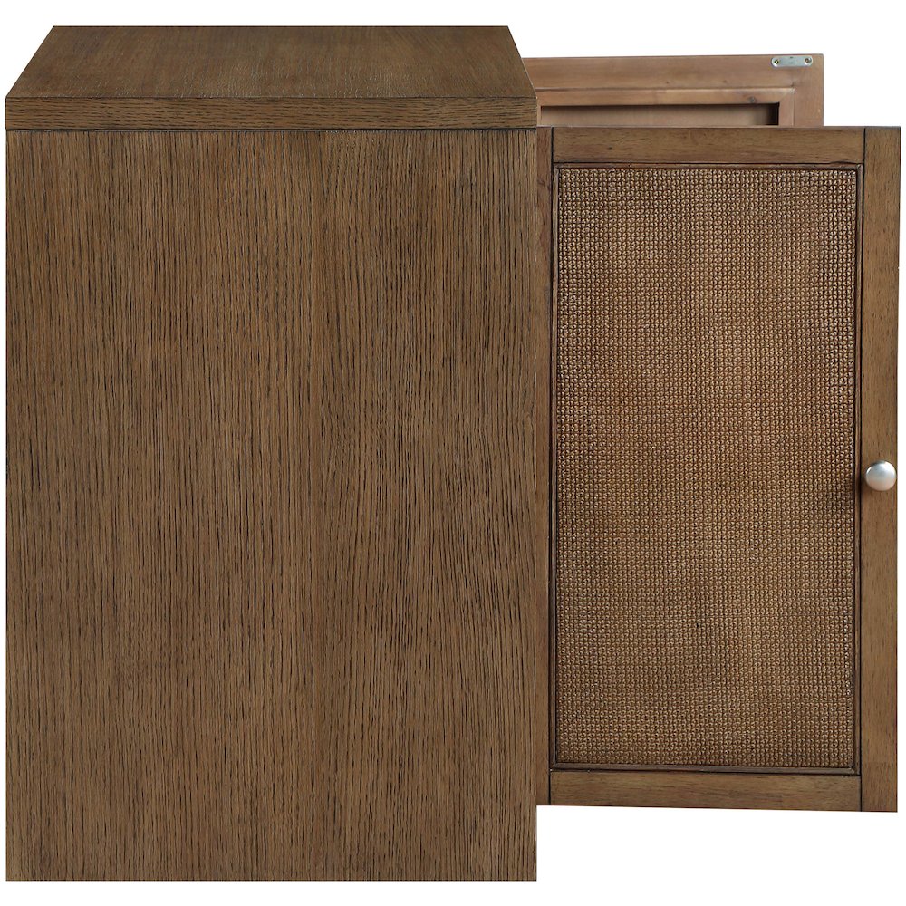 Vero Brown Solid Wood And Oak Veneer Sideboard/Buffet. Picture 7