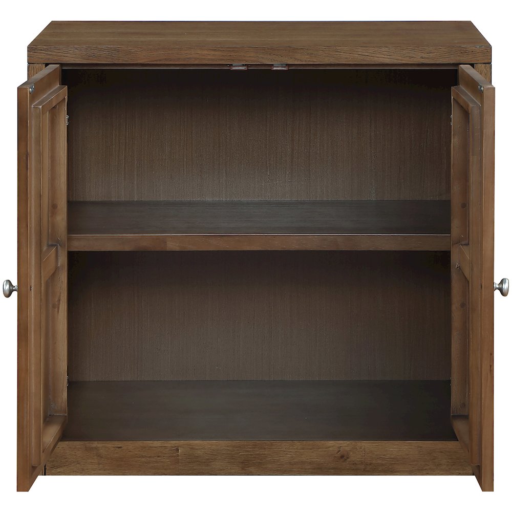 Vero Brown Solid Wood And Oak Veneer Sideboard/Buffet. Picture 9