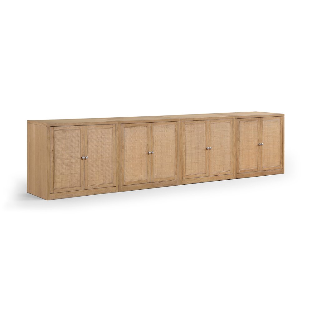 Vero Natural Solid Wood And Oak Veneer 4pc. Sideboard/Buffet. Picture 1