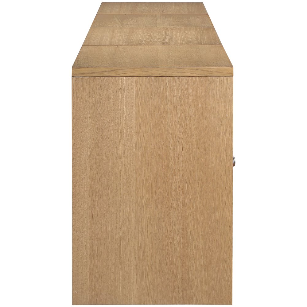 Vero Natural Solid Wood And Oak Veneer 4pc. Sideboard/Buffet. Picture 4