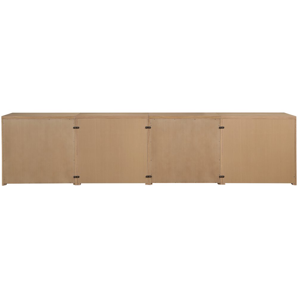 Vero Natural Solid Wood And Oak Veneer 4pc. Sideboard/Buffet. Picture 5