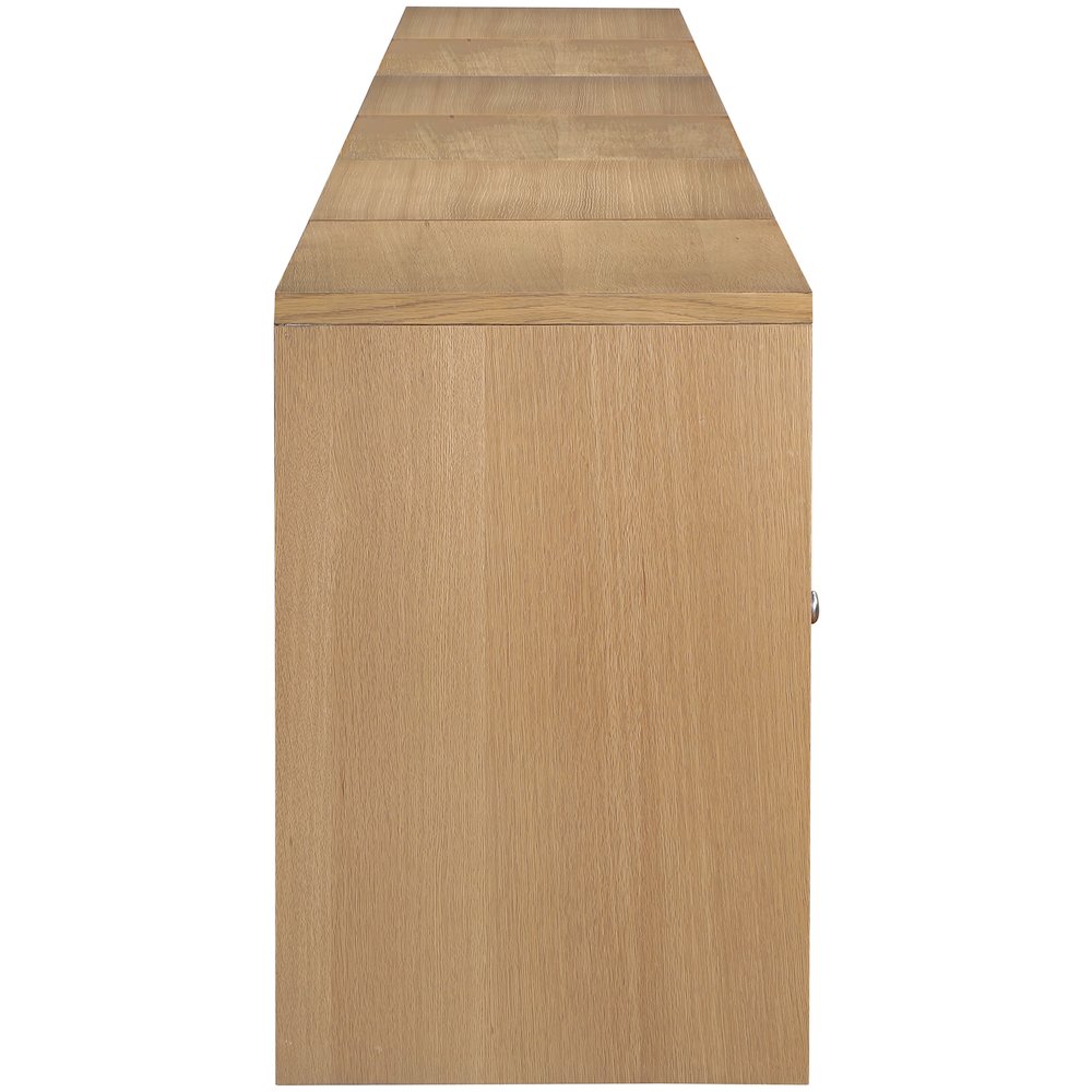 Vero Natural Solid Wood And Oak Veneer 5pc. Sideboard/Buffet. Picture 4