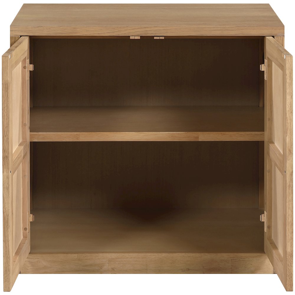 Vero Natural Solid Wood And Oak Veneer Sideboard/Buffet. Picture 9