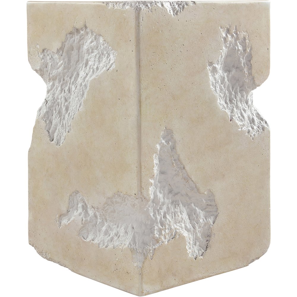 Naturae Beige Concrete Indoor / Outdoor End / Side Table. Picture 3