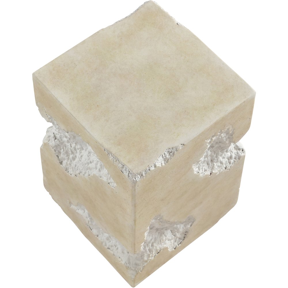 Naturae Beige Concrete Indoor / Outdoor End / Side Table. Picture 6