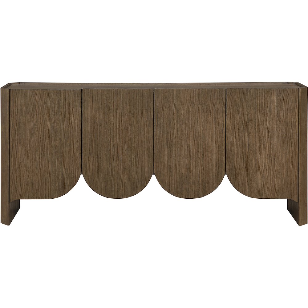 Ember Brown Solid Wood Sideboard/Buffet. Picture 3