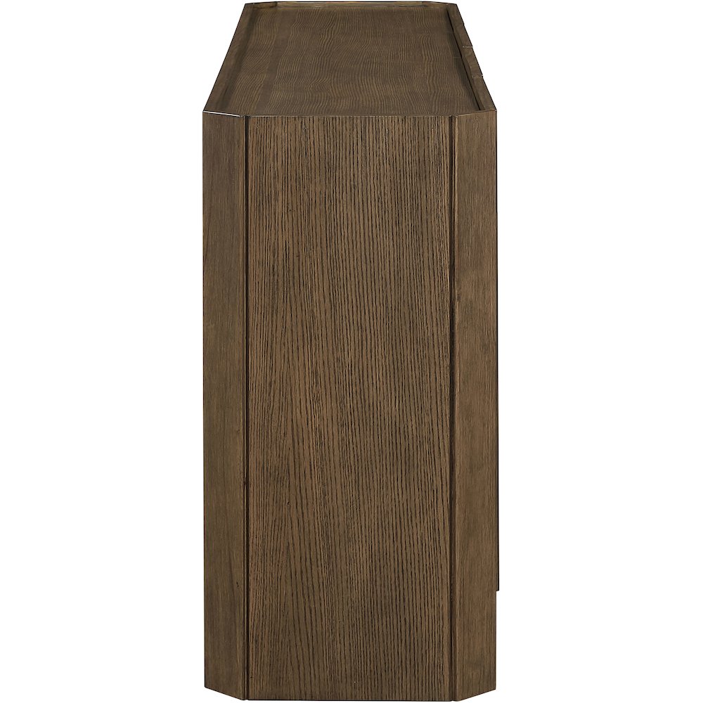 Ember Brown Solid Wood Sideboard/Buffet. Picture 5