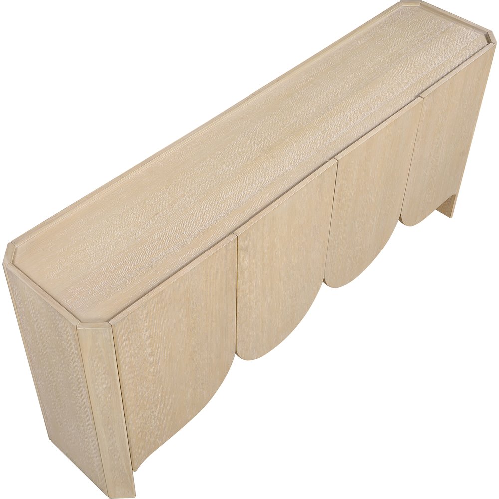 Ember Natural Solid Wood Sideboard/Buffet. Picture 8