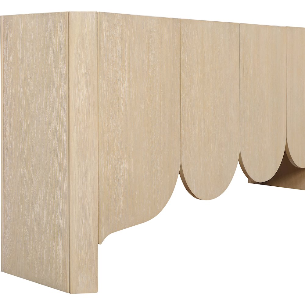 Ember Natural Solid Wood Sideboard/Buffet. Picture 9