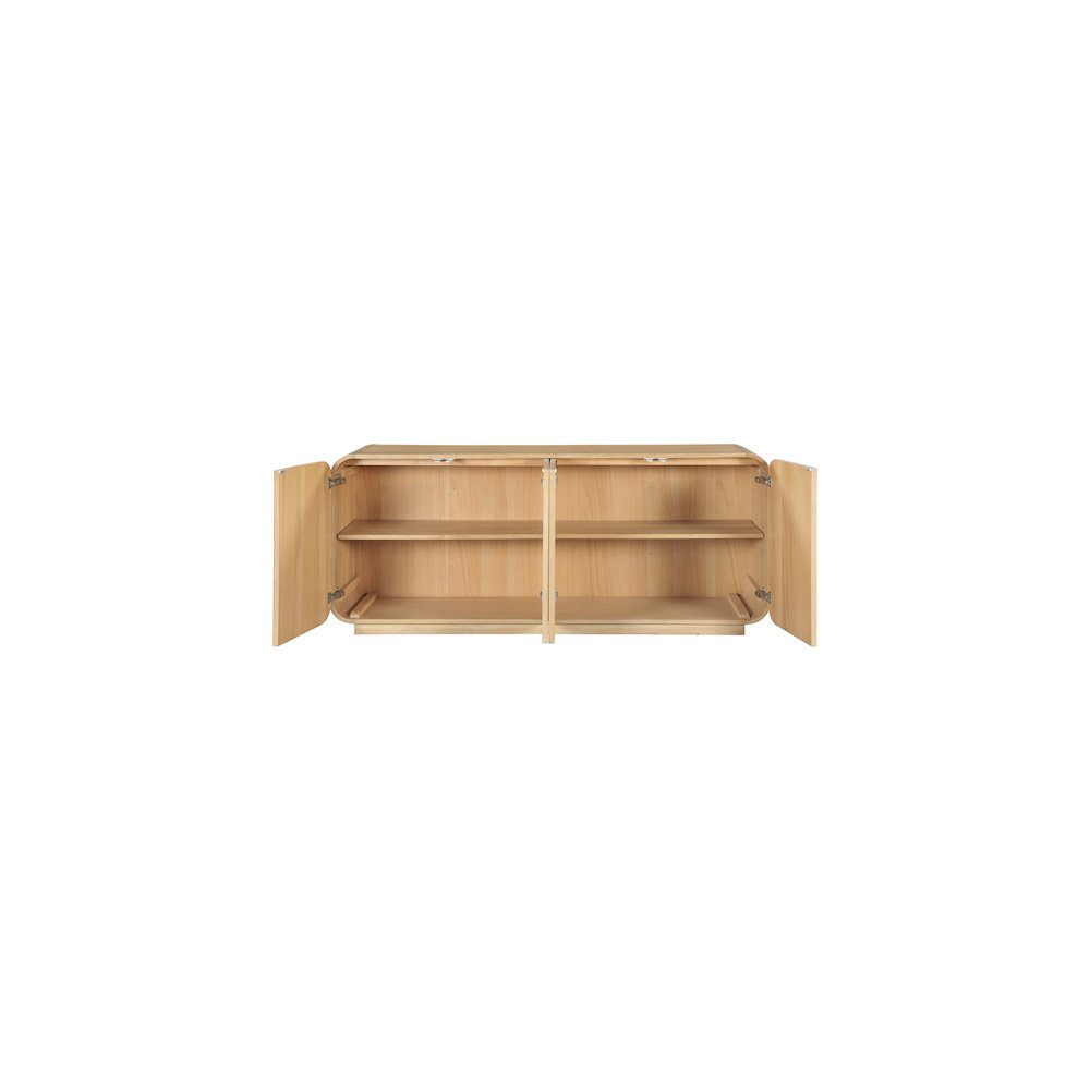 Windsor Natural Rubberwood Sideboard/Buffet. Picture 5