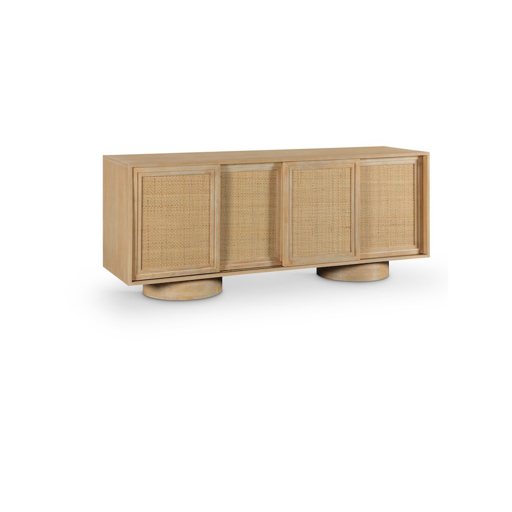 Windsor Natural Rubberwood Sideboard/Buffet. Picture 1