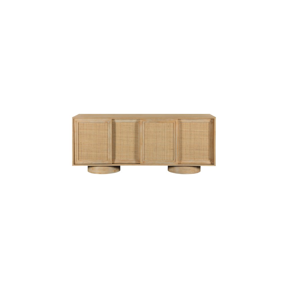Windsor Natural Rubberwood Sideboard/Buffet. Picture 2
