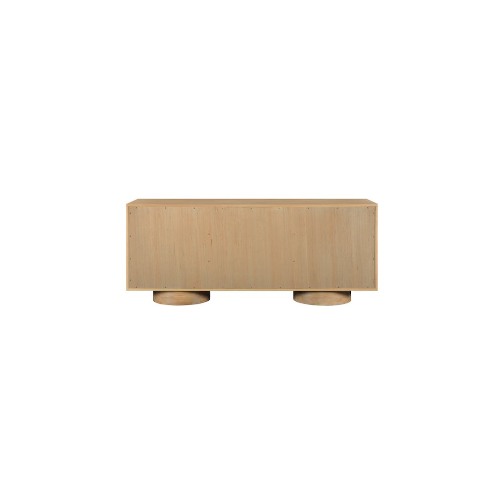 Windsor Natural Rubberwood Sideboard/Buffet. Picture 4