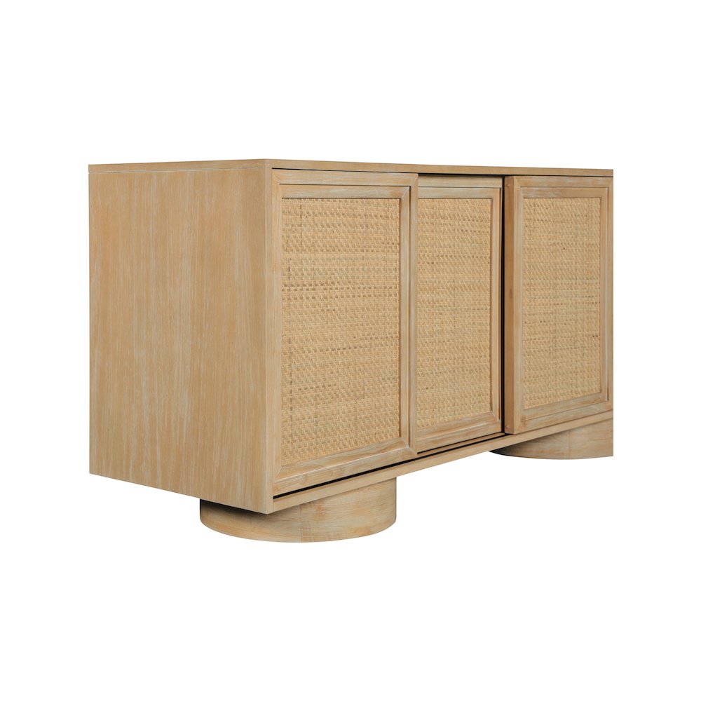 Windsor Natural Rubberwood Sideboard/Buffet. Picture 7
