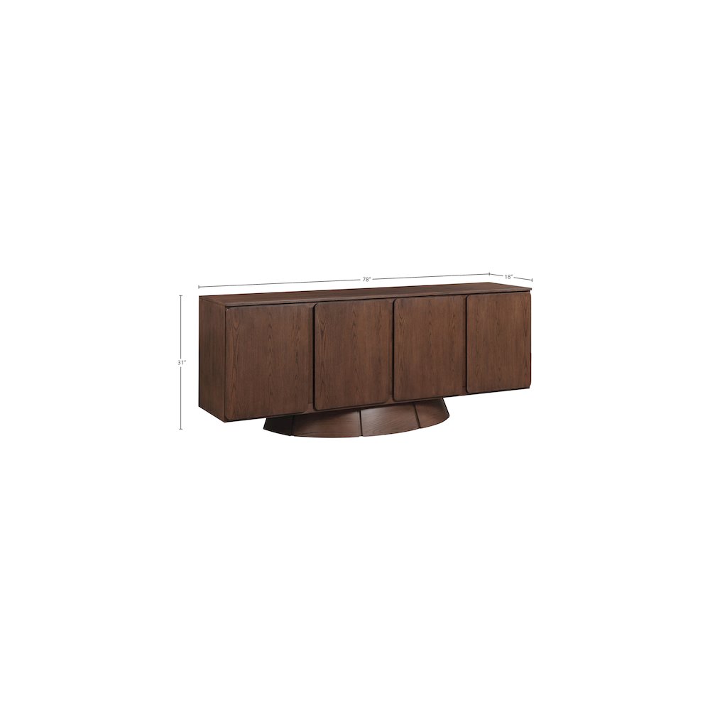 Bellona Brown Sideboard/Buffet. Picture 9