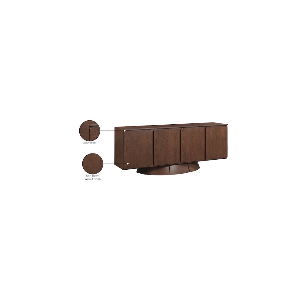 Bellona Brown Sideboard/Buffet. Picture 10