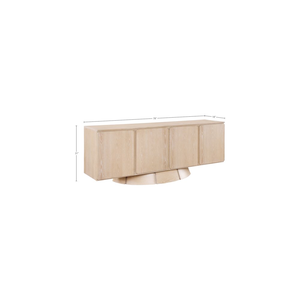 Bellona Natural Sideboard/Buffet. Picture 9