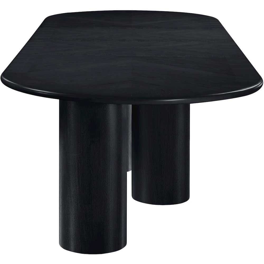 Dolan Black Dining Table. Picture 9