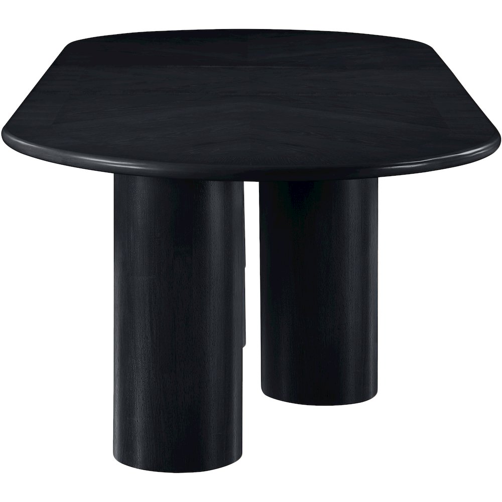 Dolan Black Dining Table. Picture 10