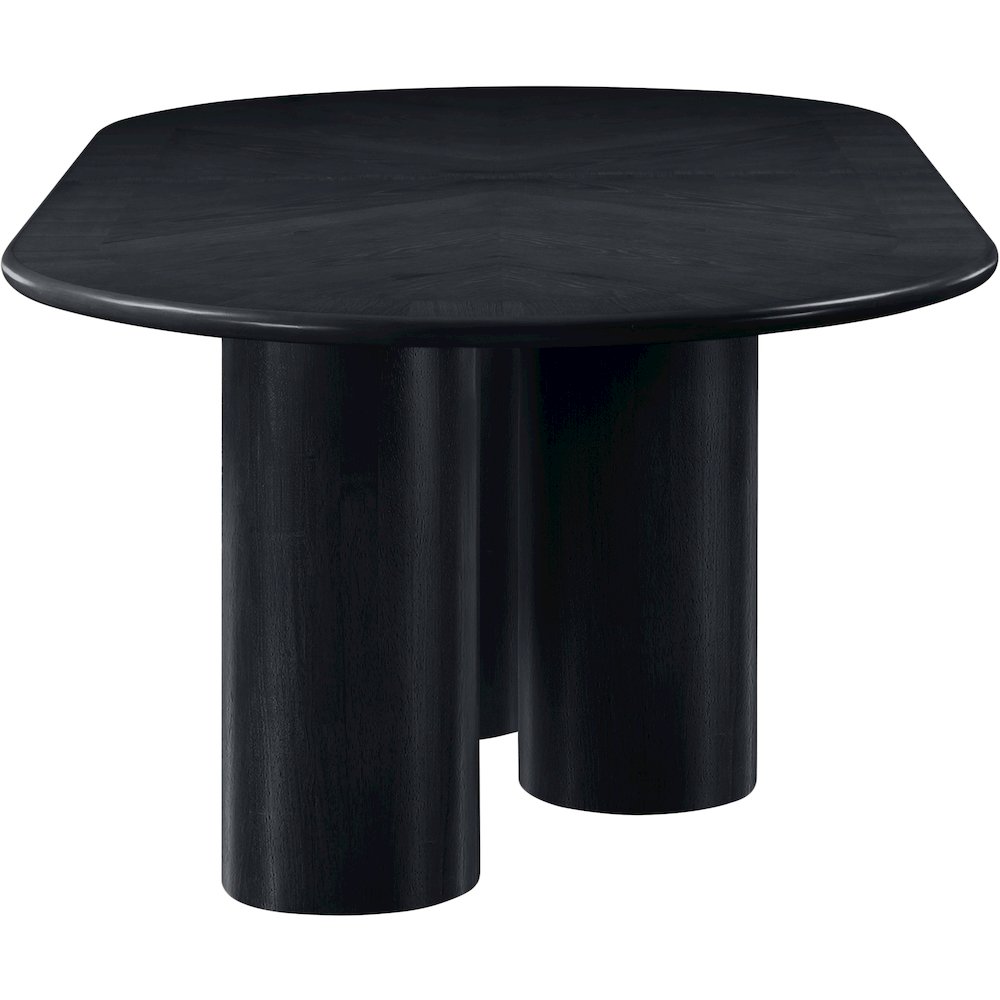 Dolan Black Dining Table. Picture 11