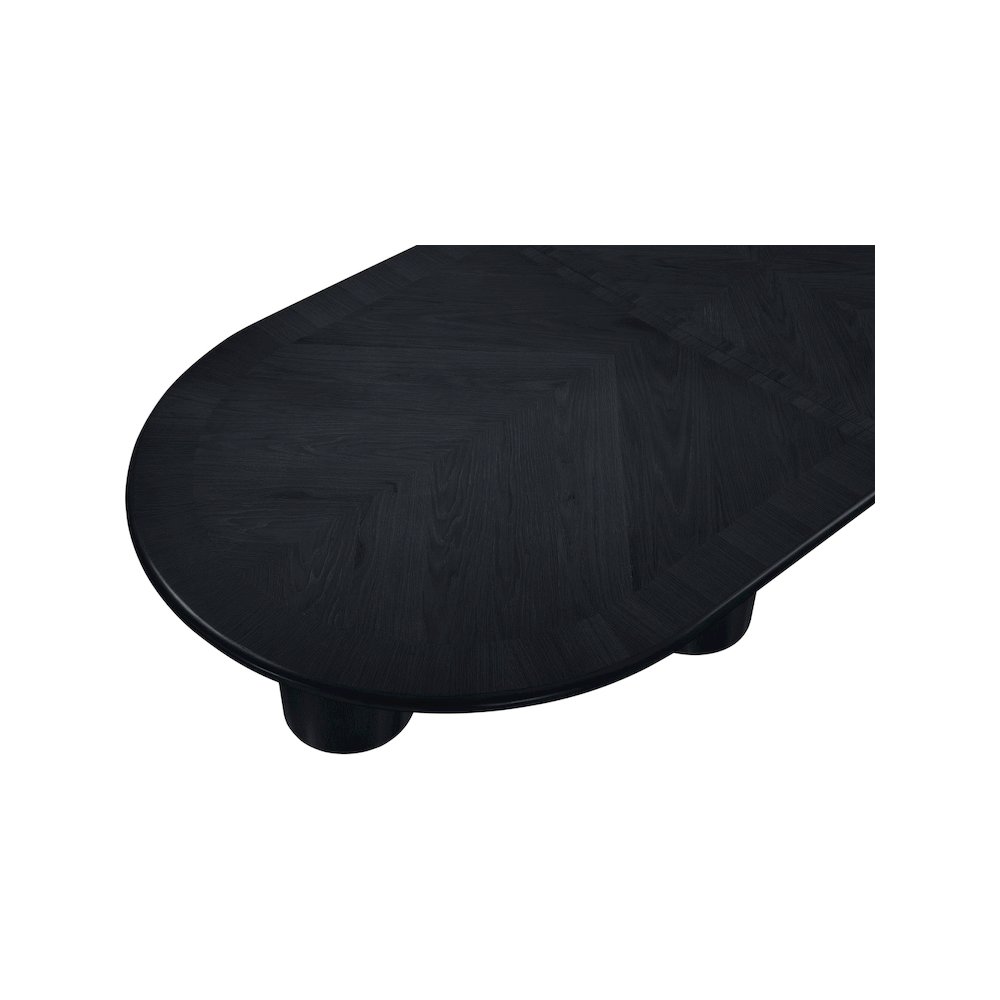Dolan Black Dining Table. Picture 12