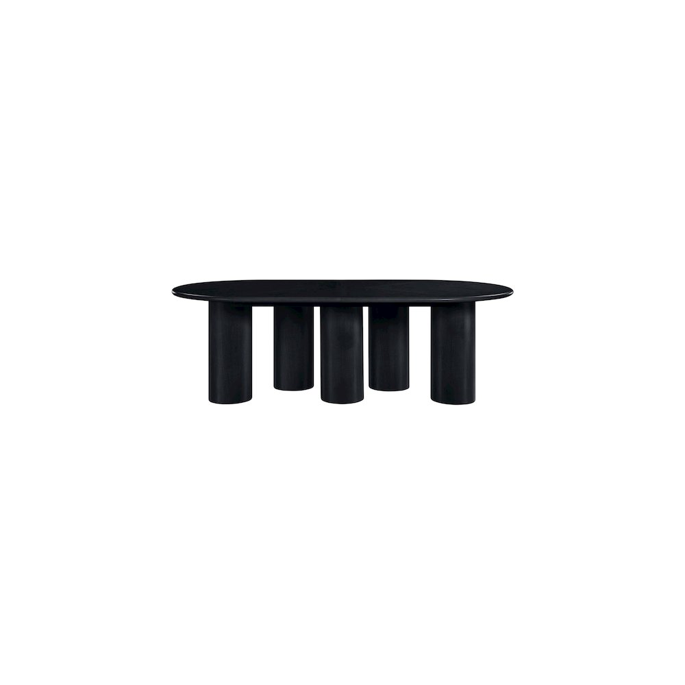 Dolan Black Dining Table. Picture 8