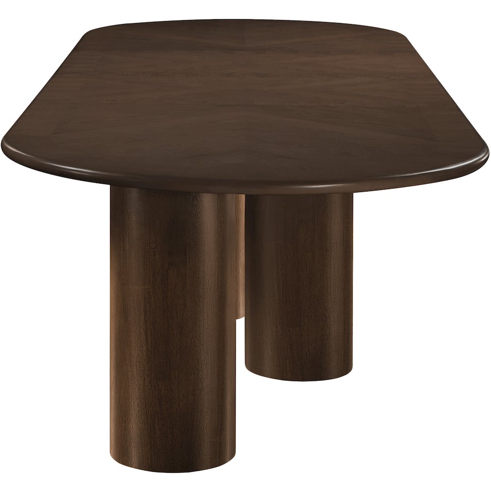 Dolan Brown Dining Table. Picture 9