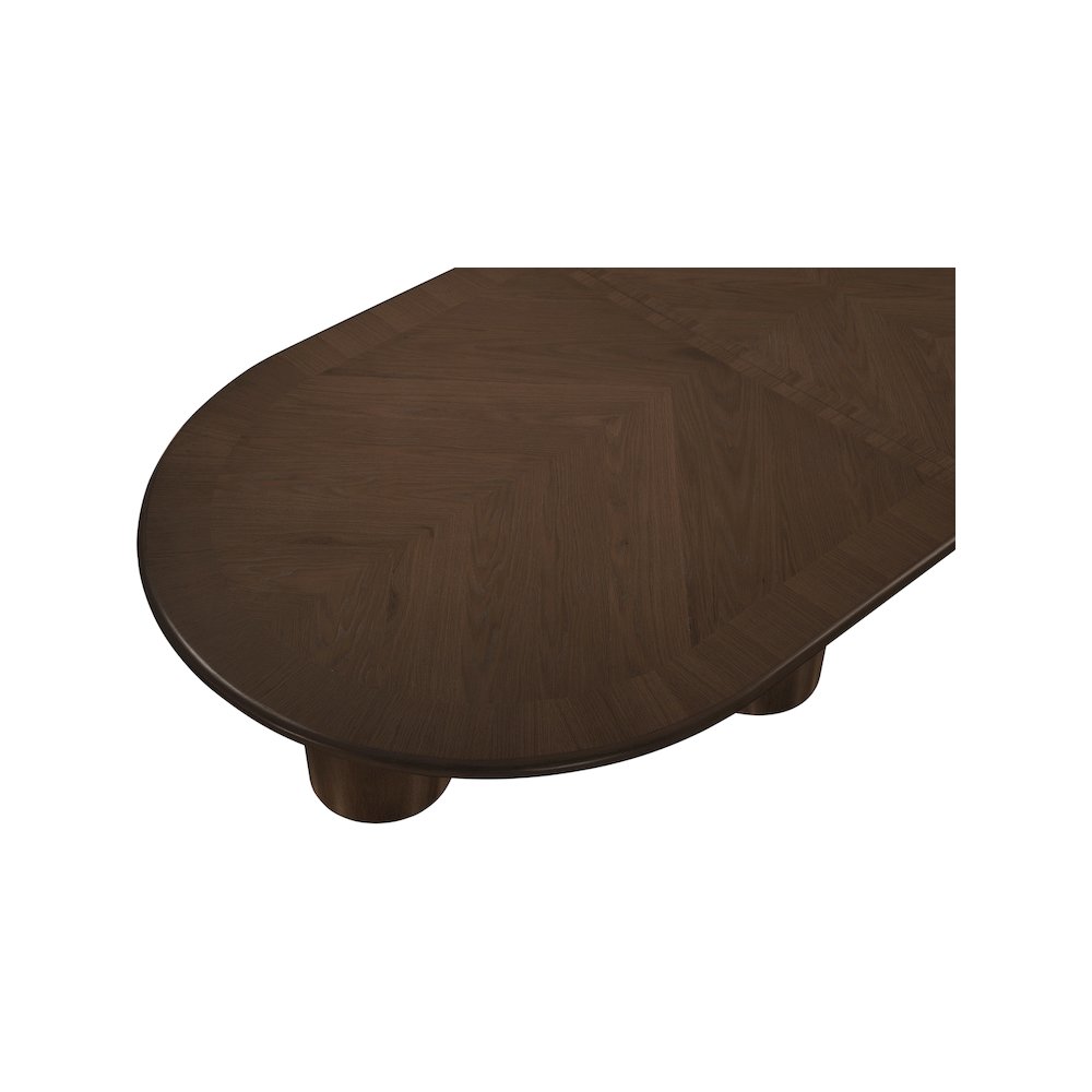 Dolan Brown Dining Table. Picture 12