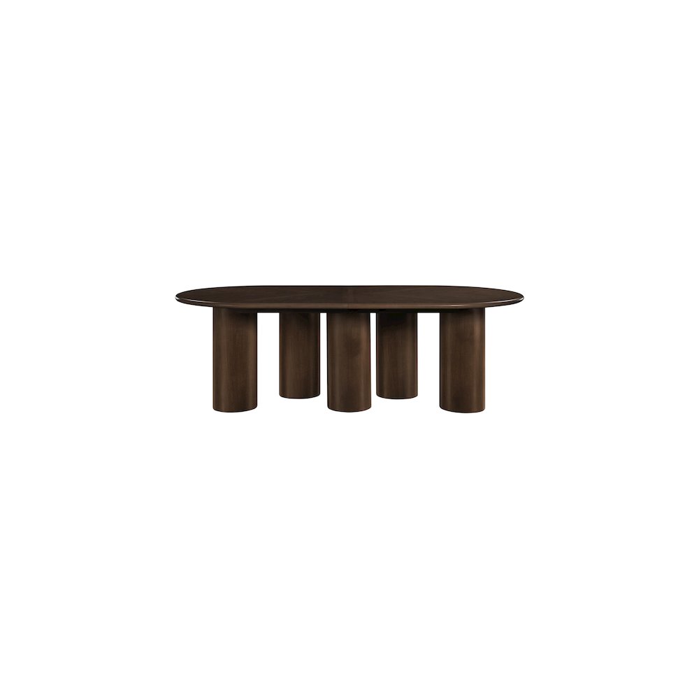 Dolan Brown Dining Table. Picture 8